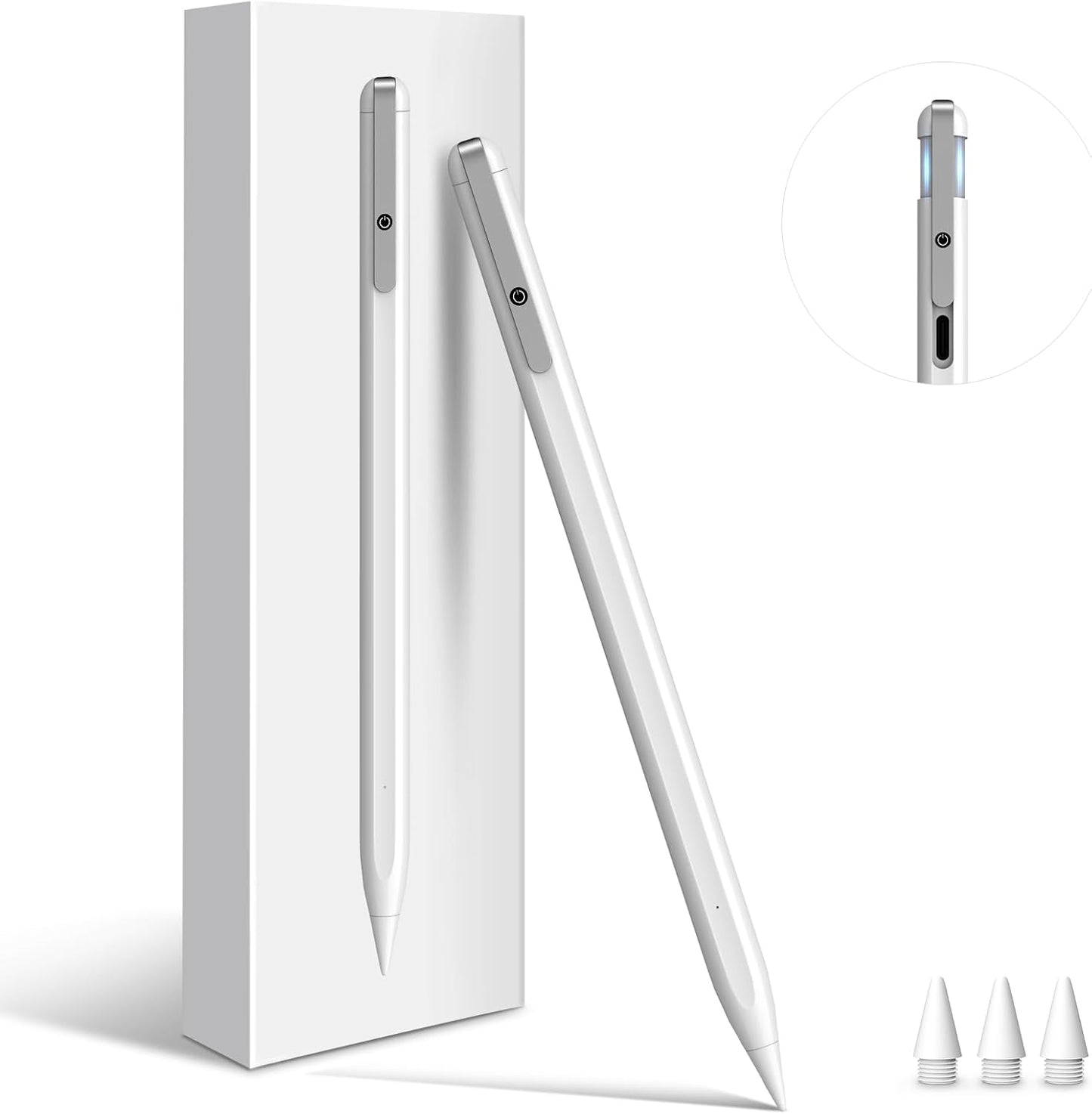 Fast Charge Stylus Pen for iPad Pro & Air, Apple Pencil Alternative