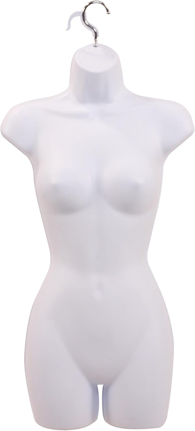SSWBasics Female Mannequin Torso for Women's Fashion Display