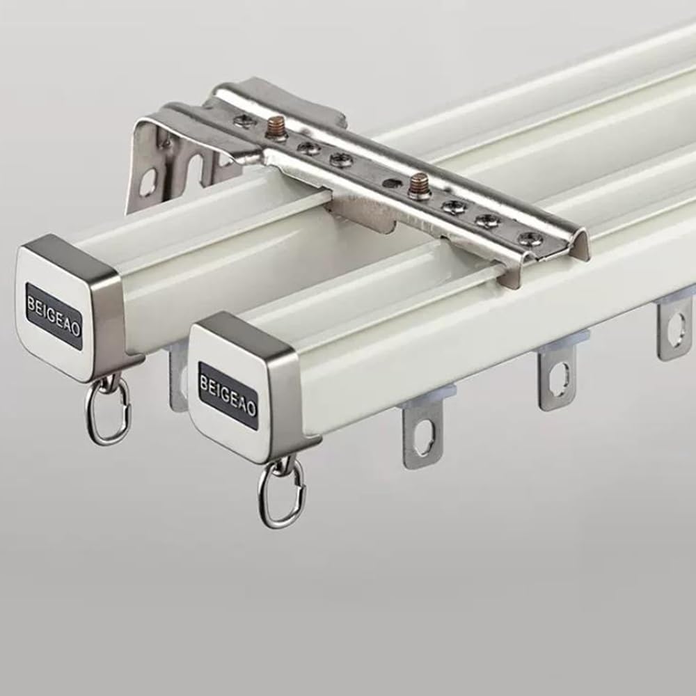 6.6ft Heavy-Duty Curtain Rail - Room Separation & Divider