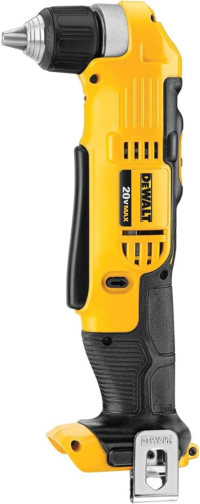 DEWALT DCD740B 20-Volt MAX Right Angle Drill for Tight Spaces