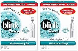 Blink Tears Lubricating Eye Drops for Mild-Moderate Dry Eye