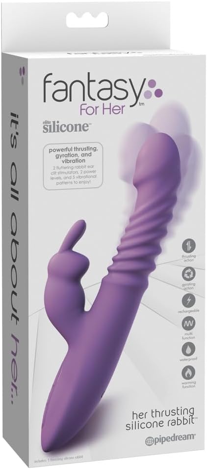 Pipedream Fantasy for Her Thrusting Silicone Rabbit Review