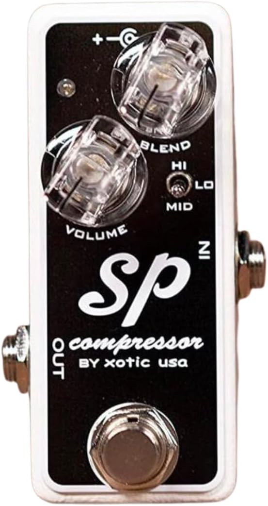 Xotic SP Compressor Pedal: Compact Size with Powerful Controls