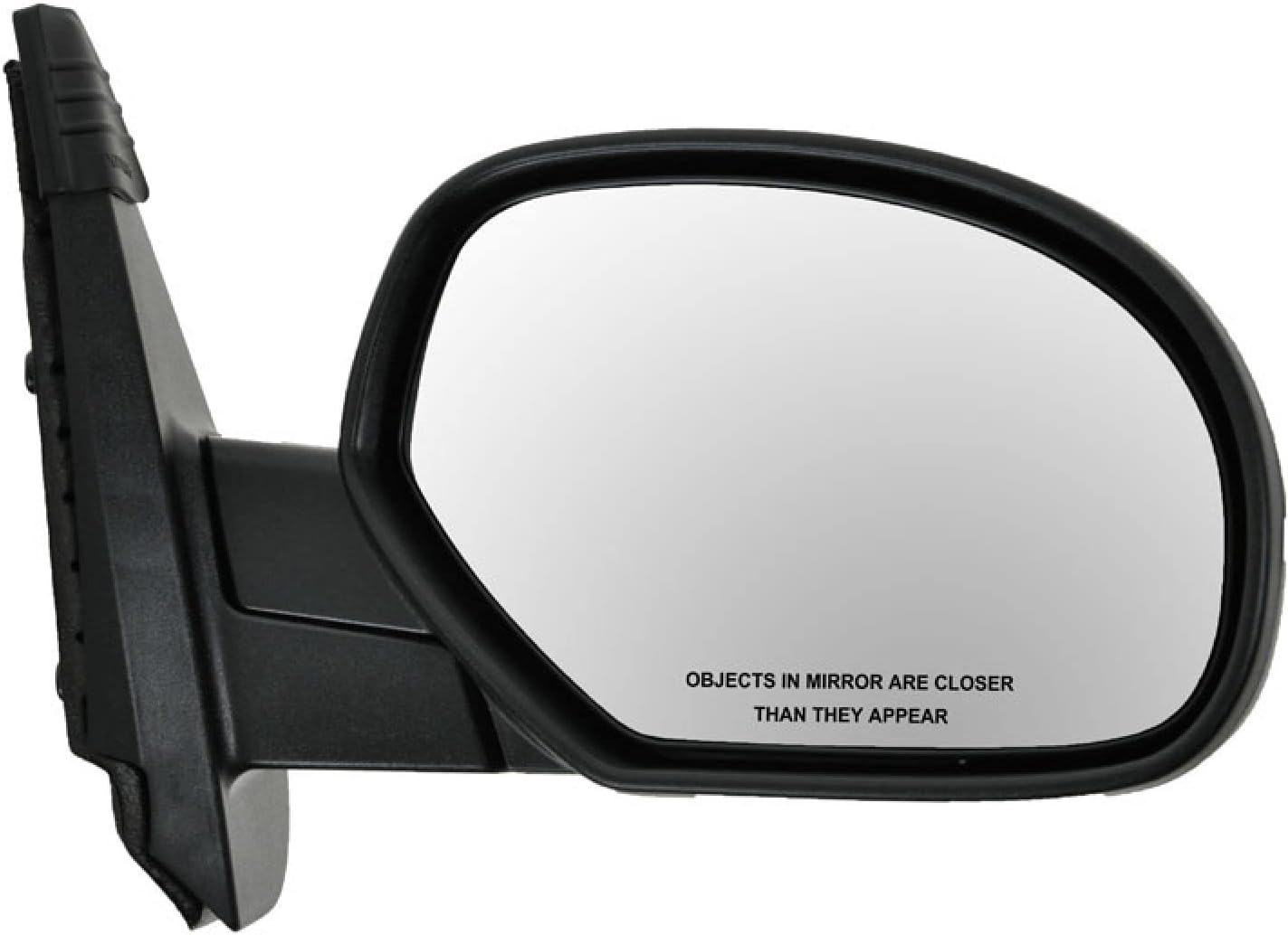 TRQ Right Mirror Manual Passenger Side for 2007-2013 Silverado