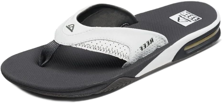 REEF Men's Fanning Bottle Opener Flip Flops for Ultimate Comfort
