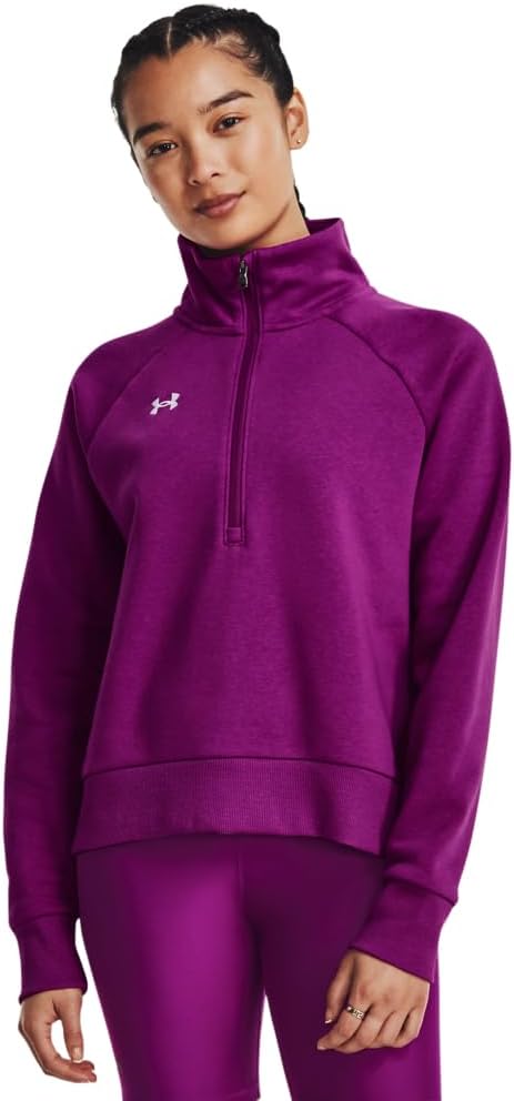 Under Armour womens Rival Fleece Half Zip for Ultimate Comfort