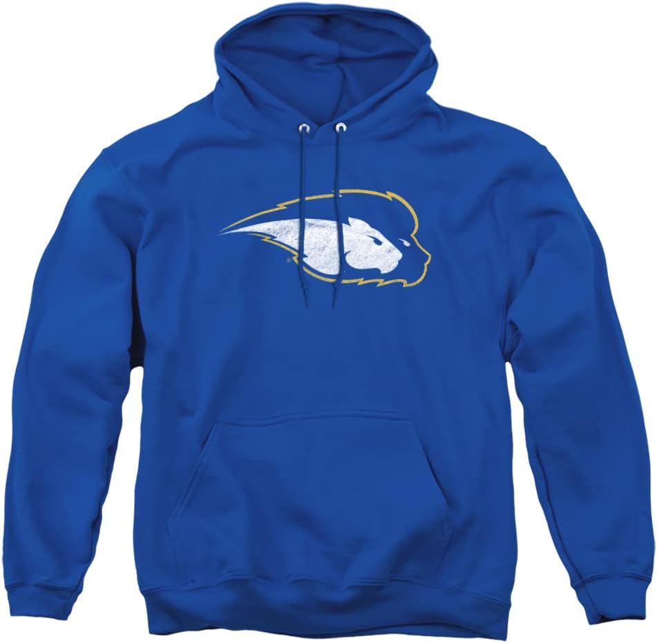 LOGOVISION Official Collegiate Distressed Primary Logo Hoodie