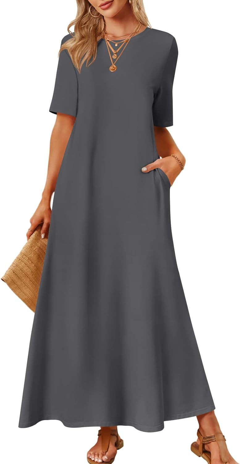 Stylish Women's Maxi Dress for Summer Beach Vacations