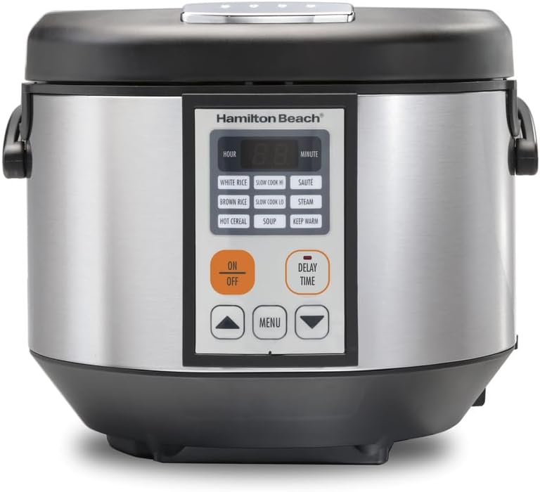 Hamilton Beach 20-Cup Digital Rice Cooker & Steamer