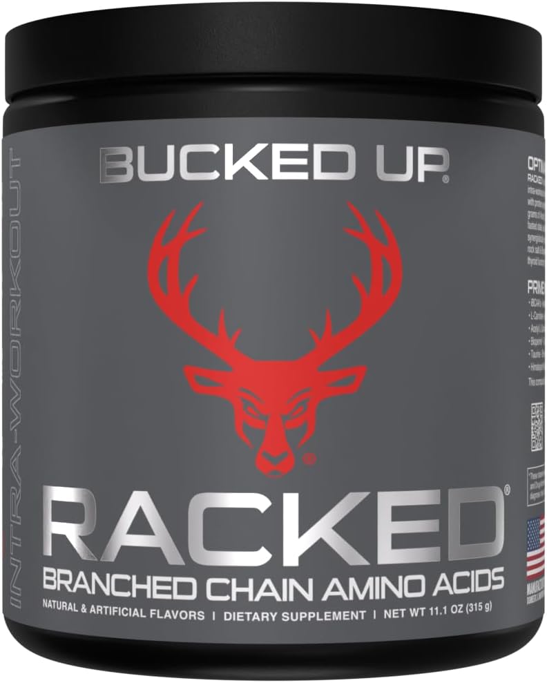 BCAA RACKED for Post Workout Recovery and Lean Muscle Growth