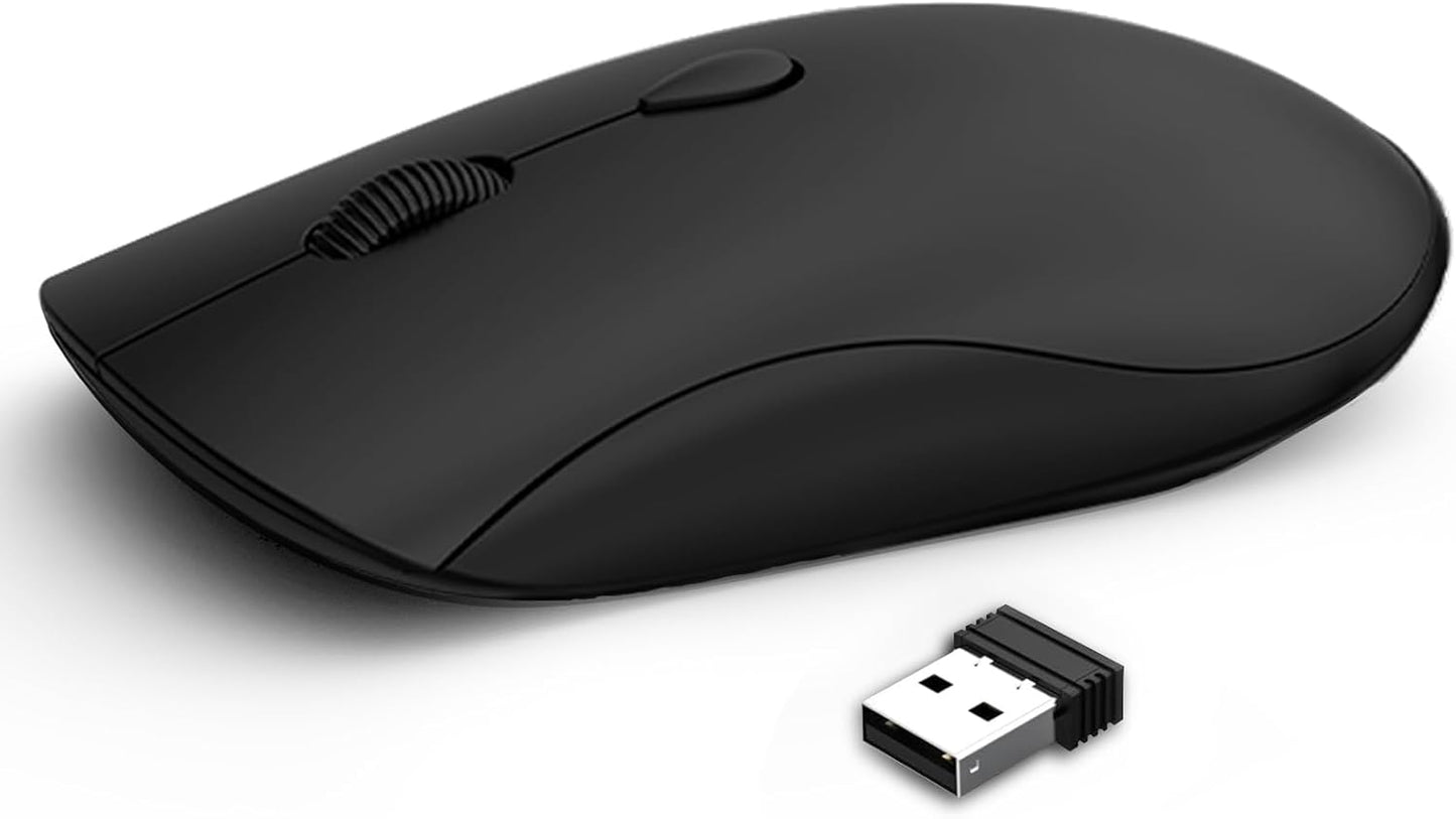 SHUNJINRUN Wireless Mouse: Silent 2400 DPI Performance