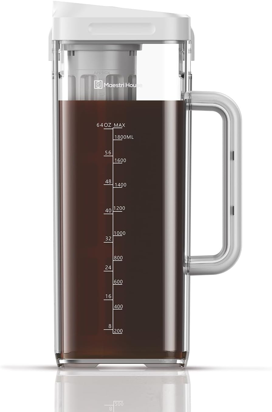 Maestri House Compact Cold Brew Coffee Maker for Iced Coffee