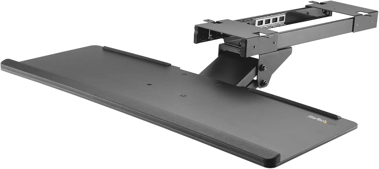 Adjustable Ergonomic Keyboard Tray - Slide-Out Shelf