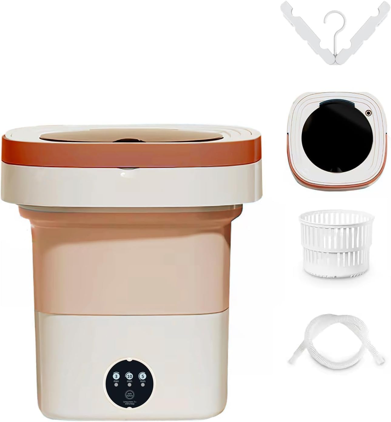 Compact 9L Portable Mini Washer - Ideal for Baby Clothes!