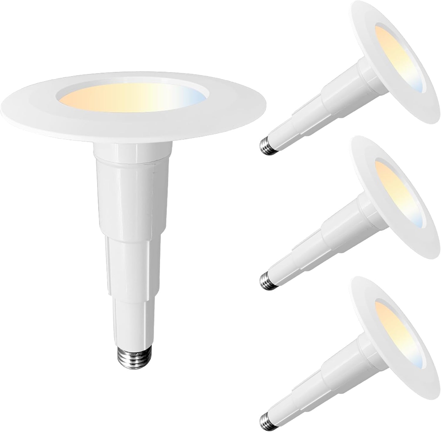 Jolux 4 Inch 5CCT LED Can Lights for Easy Recessed Lighting