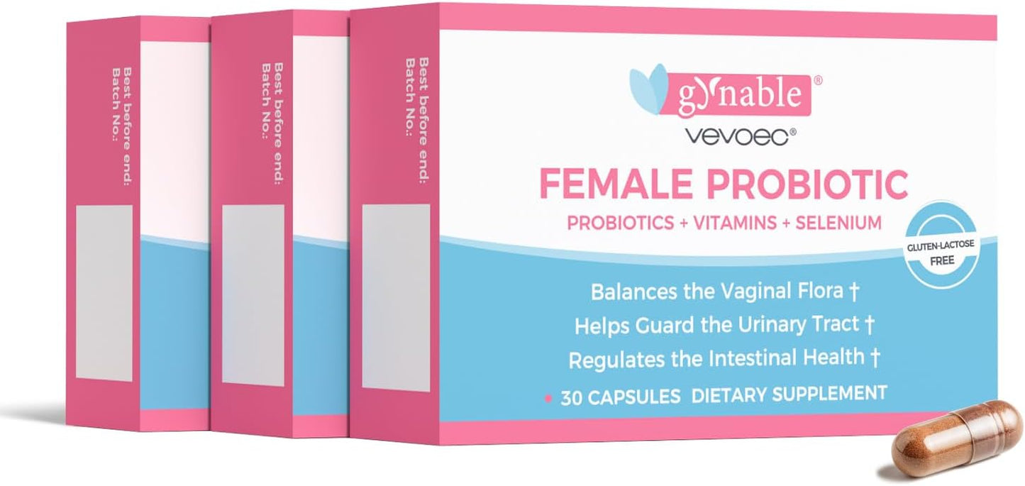 Gynable Vaginal Probiotics for Women - pH Balance Support