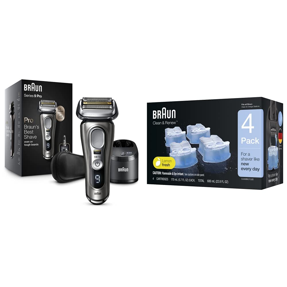 Braun Electric Razor Series 9 Pro 9465cc for a Superior Shave