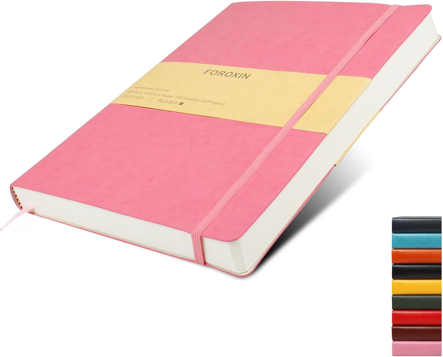 Pink Lined Journal Notebook: 320 Pages, B5 7.48x10.24 - Thick 100gsm Paper
