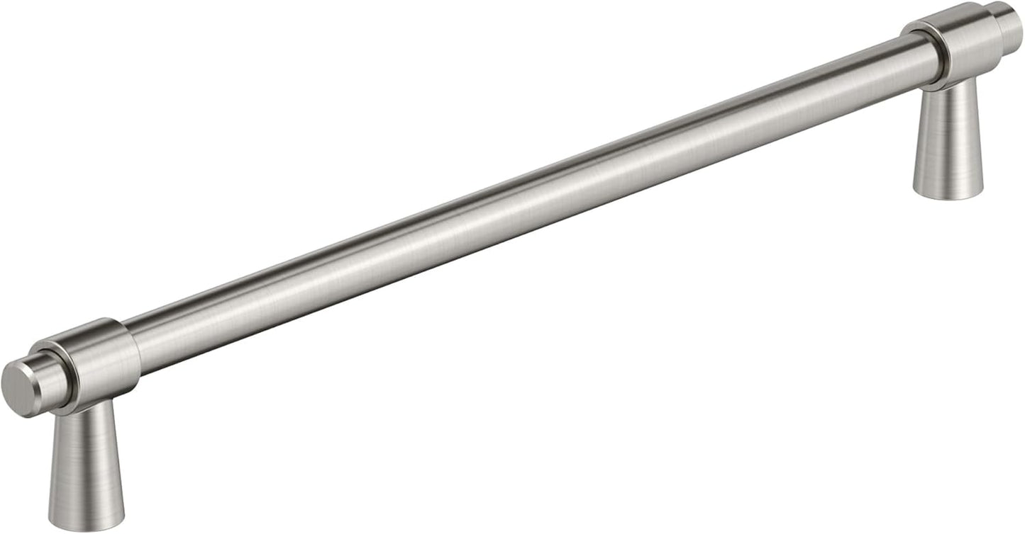 Amerock Destine Satin Nickel Cabinet Pull for Modern Spaces