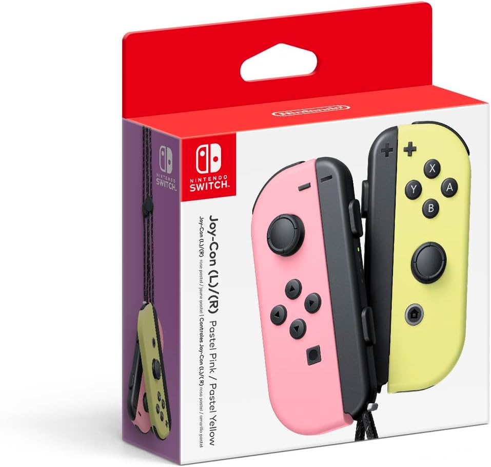Joy-Con (L)/(R) - Pastel Pink/Pastel Yellow for Nintendo Switch
