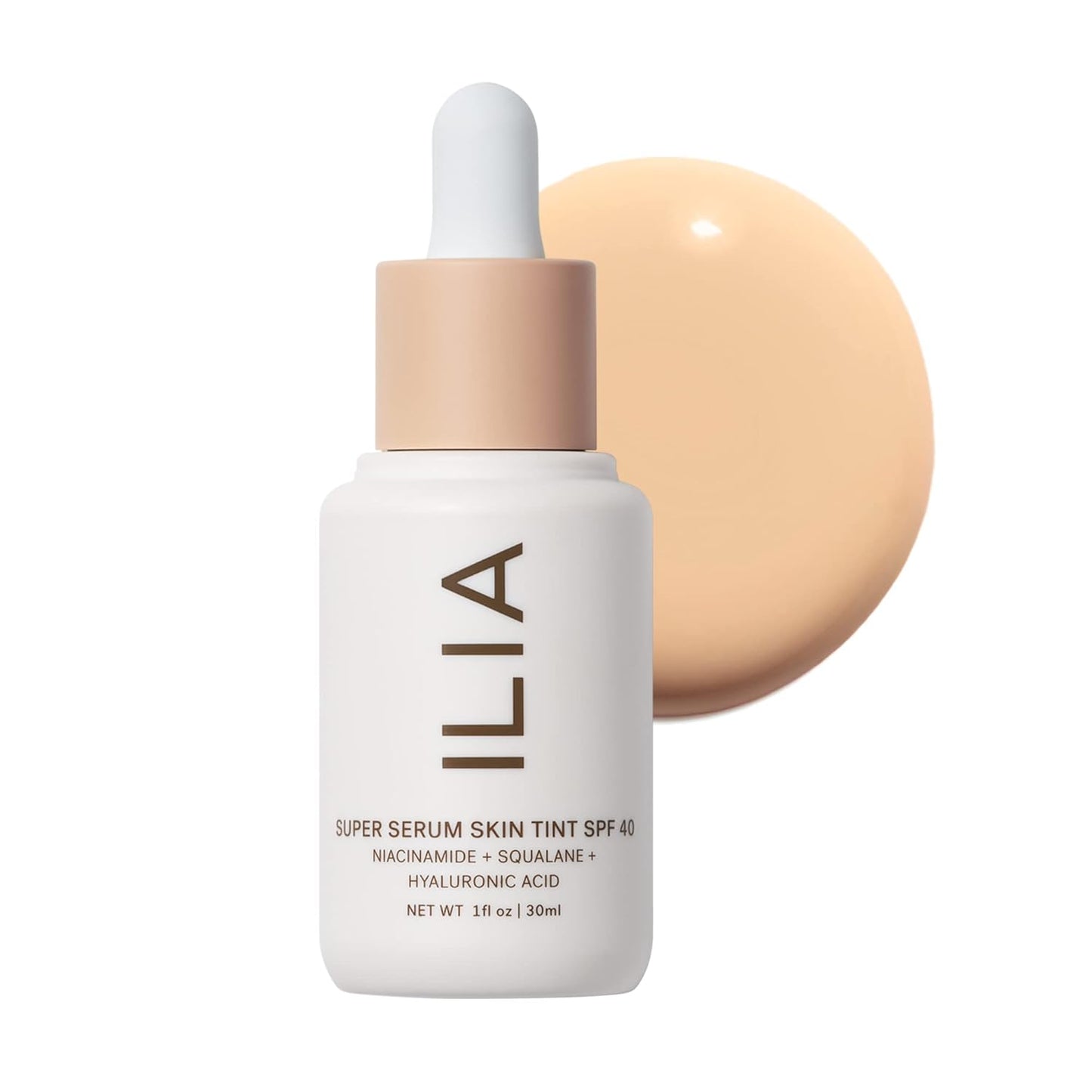 ILIA Super Serum Skin Tint SPF 40 for Hydration and Protection