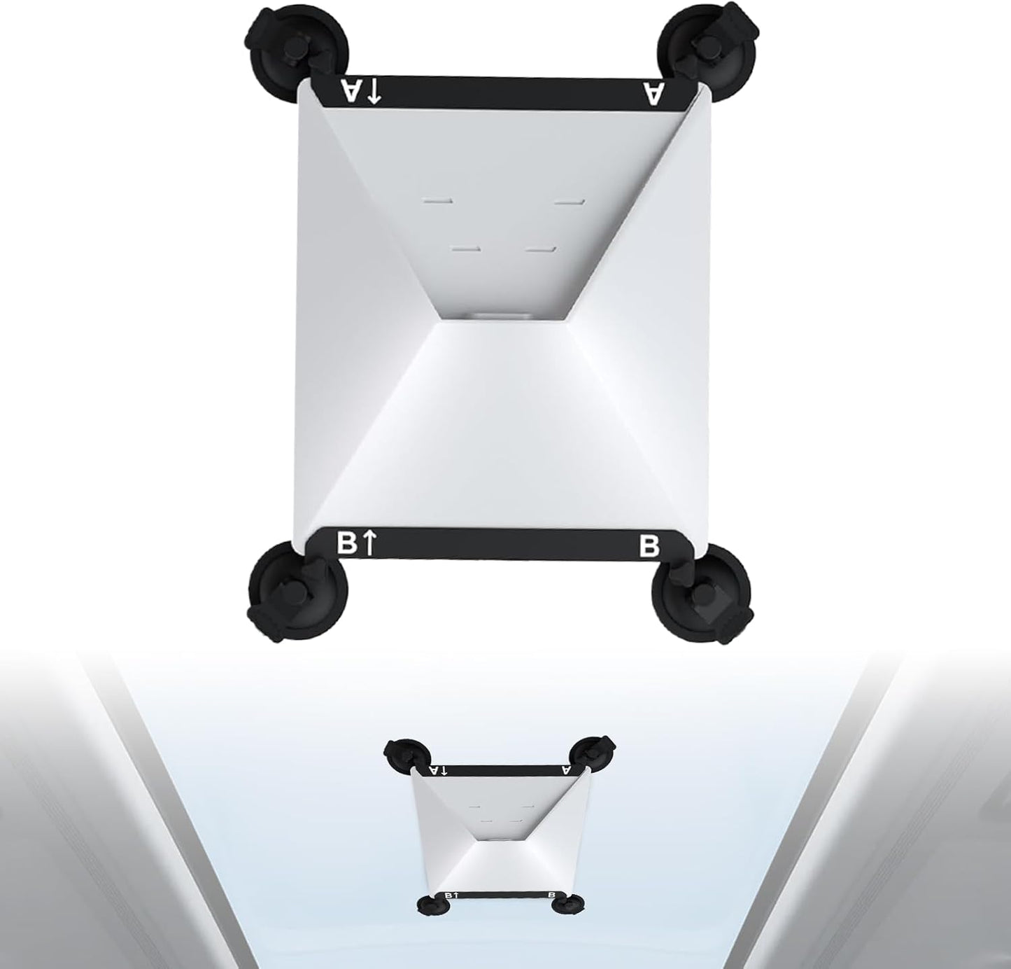 Starlink Mini Suction Cup Mount for Cars and RVs - Secure Kit