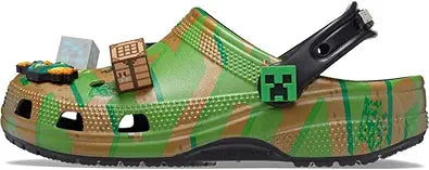 Crocs Unisex-Adult Classic Minecraft Clog for Comfort and Style