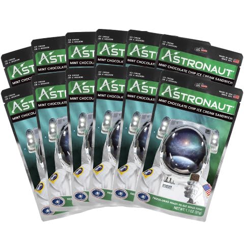 Astronaut Foods Freeze-Dried Ice Cream Sandwich, Mint Chocolate Chip