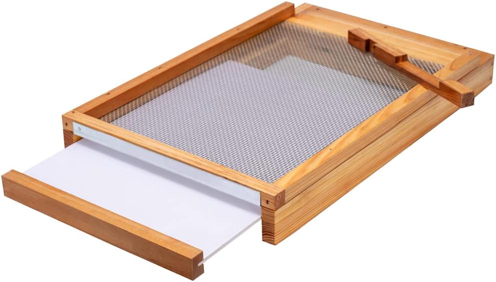 BeeCastle Beehive Screened Bottom Board for 8-Frame Hives