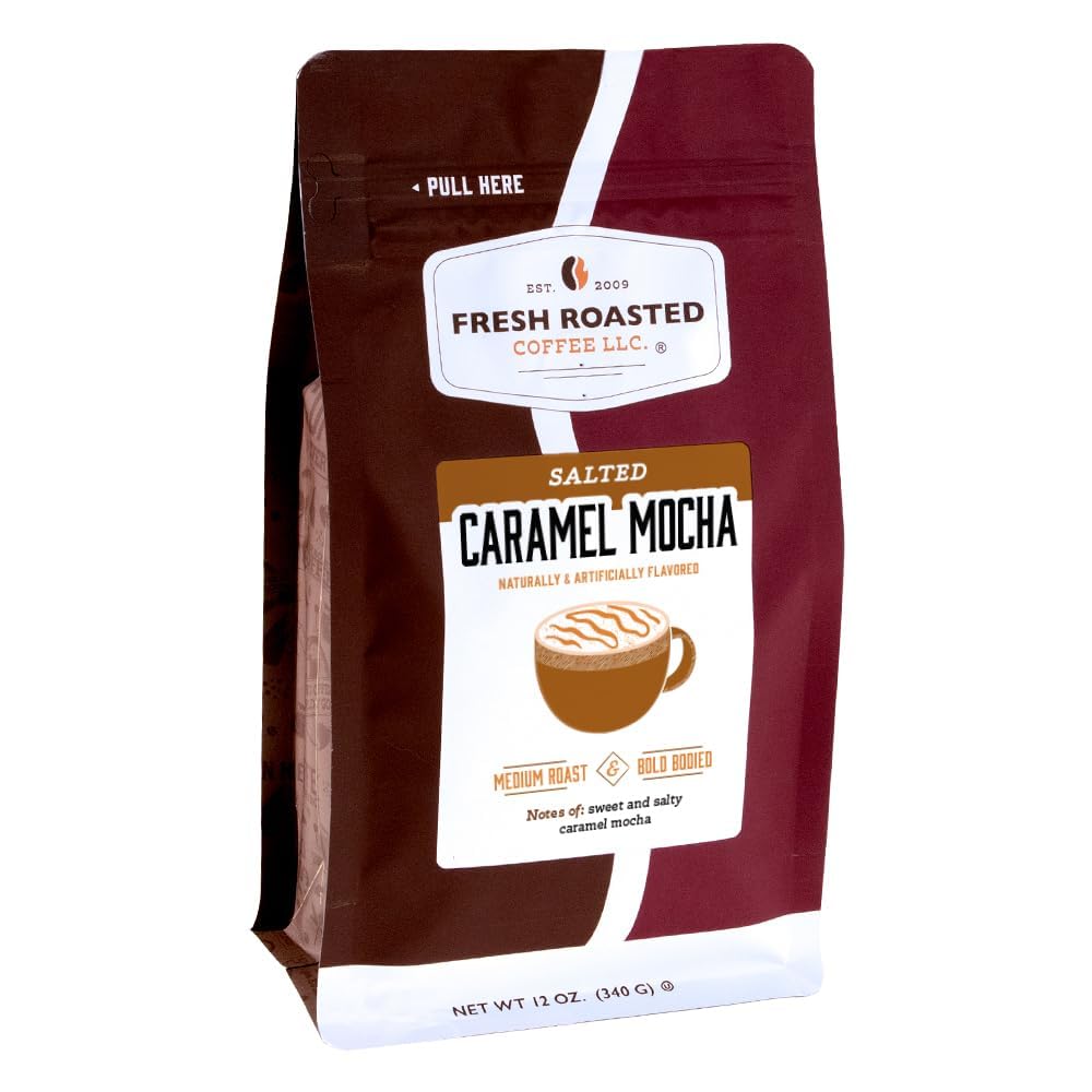 Salted Caramel Mocha Coffee, 12 oz, Medium Roast