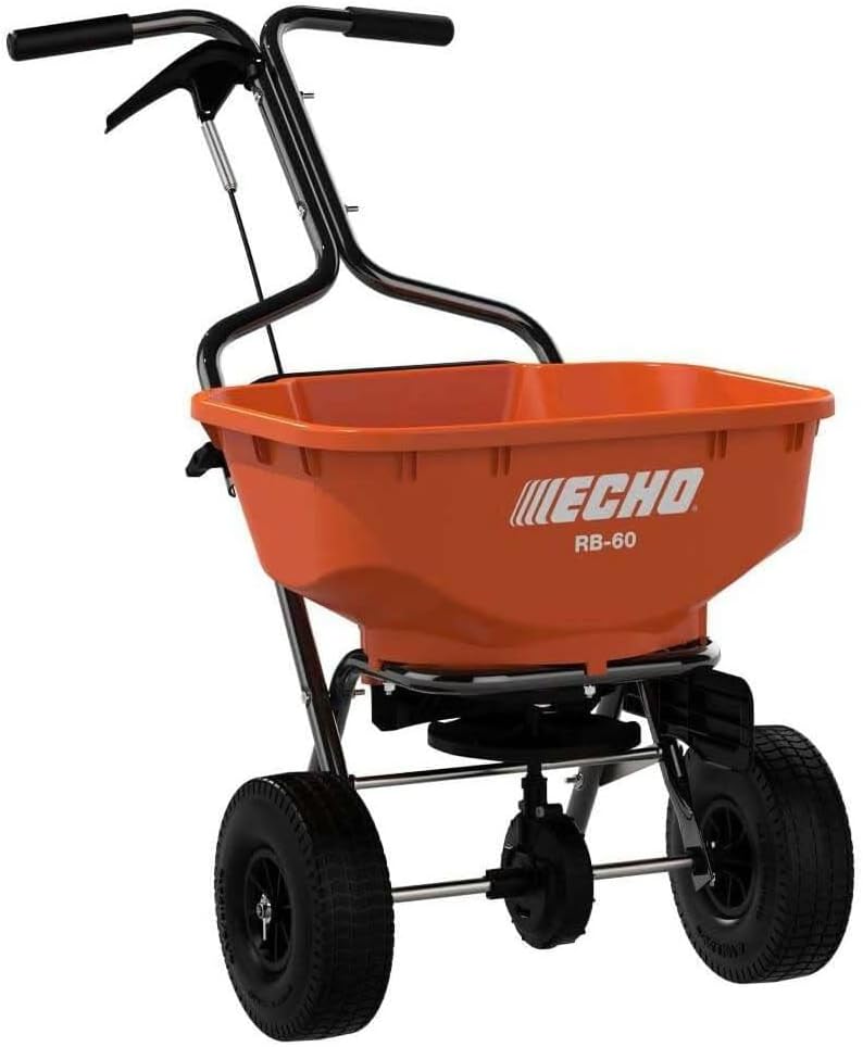 ECHO 60 lbs Heavy-Duty Spreader RB-60 for Efficient Lawn Care