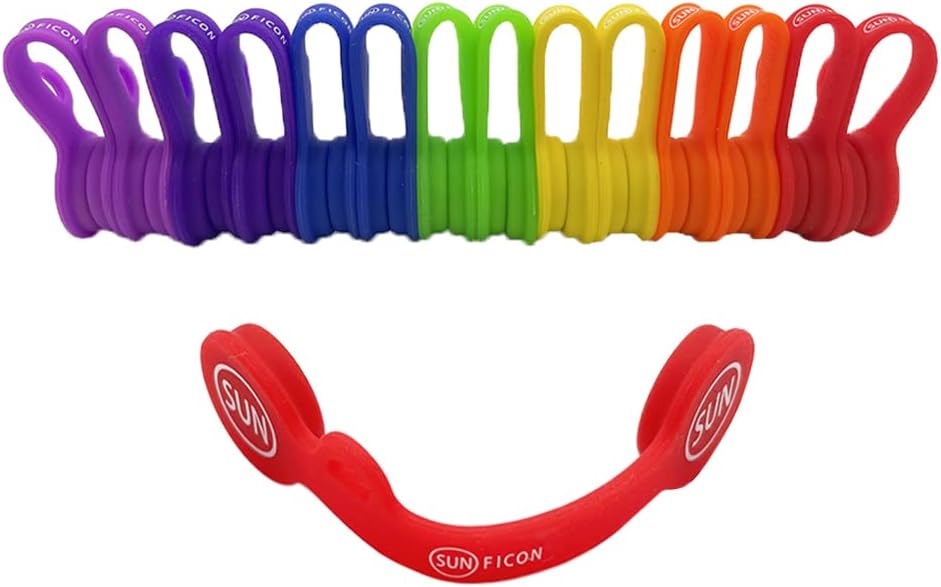 SUNFICON Magnetic Cable Organizers - Tangle-Free Bliss!