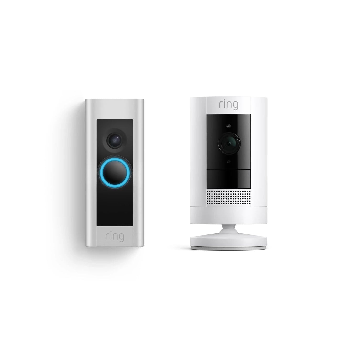 Enhanced Security Bundle: Ring Doorbell Plus + Stick Up Cam
