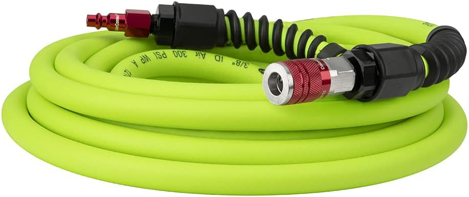 Flexzilla Pro Air Hose 3/8 in. x 25 ft. with ColorConnex Coupler