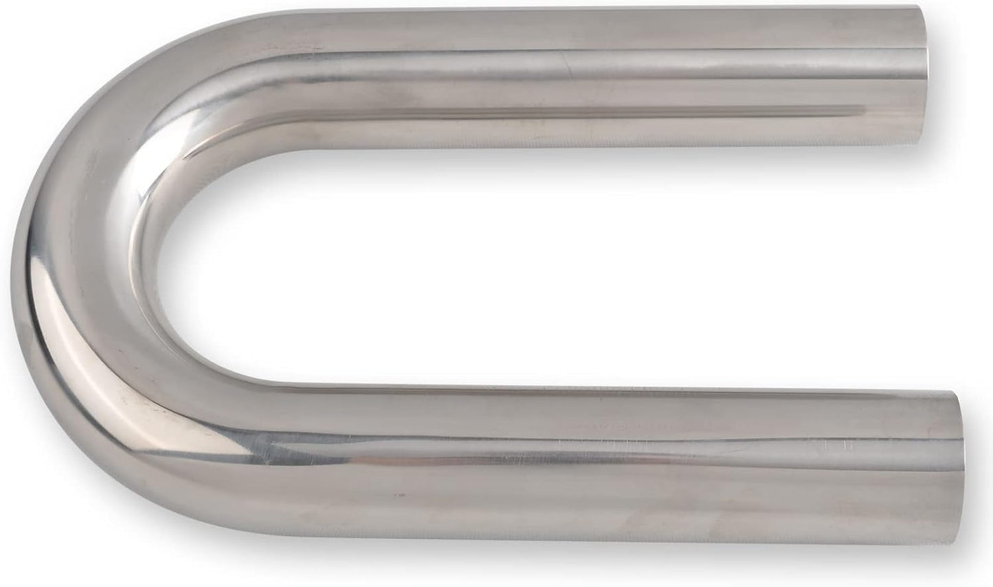 2.5 Inch 180 Degree DIY Custom Mandrel Exhaust Pipe Tube