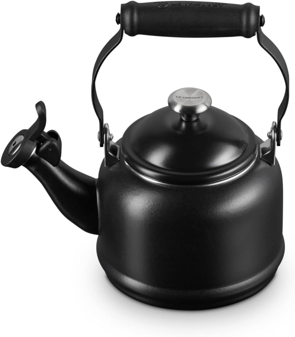 Le Creuset Enamel On Steel Demi Tea Kettle for Quick Boiling