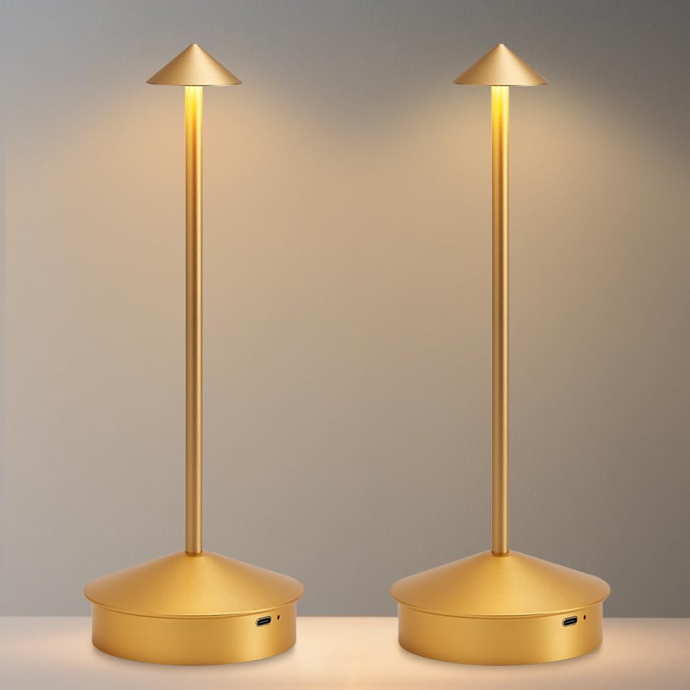 EJQ Cordless Table Lamp - Rechargeable LED Light for Any Space