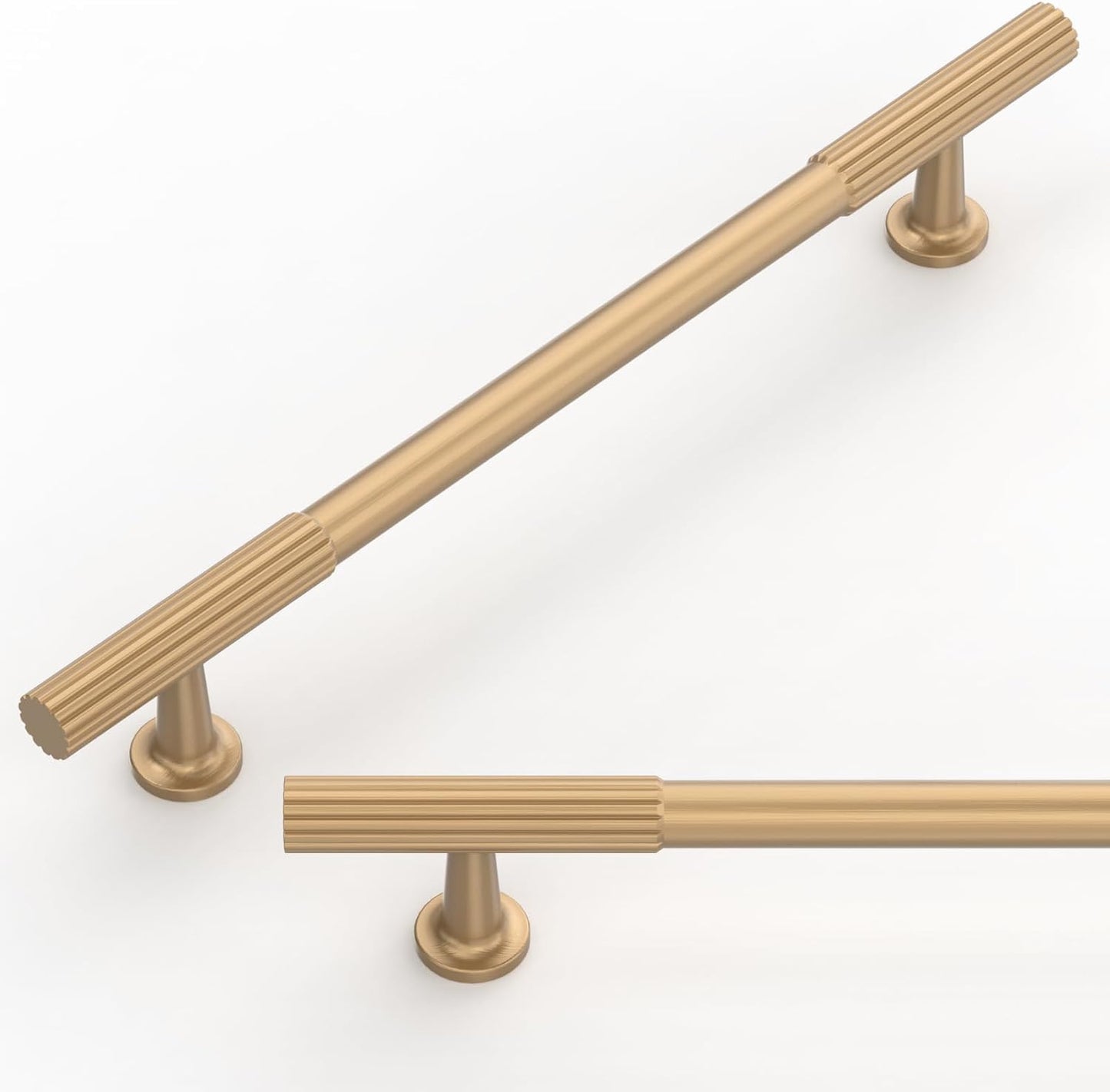 10 Pack Champagne Bronze Cabinet Pulls for Kitchen Handles