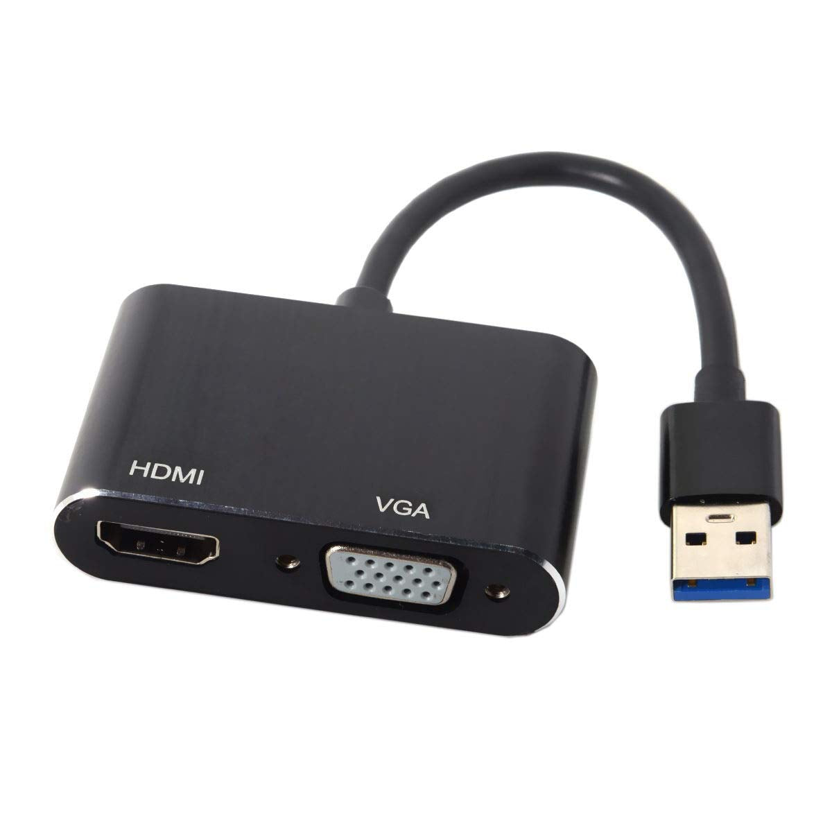 Enhance HD Display: JSER USB to HDMI & VGA Adapter