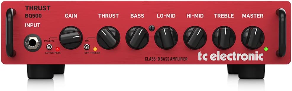 TC Electronic THRUST BQ500 500 Watt Portable Bass Head Review
