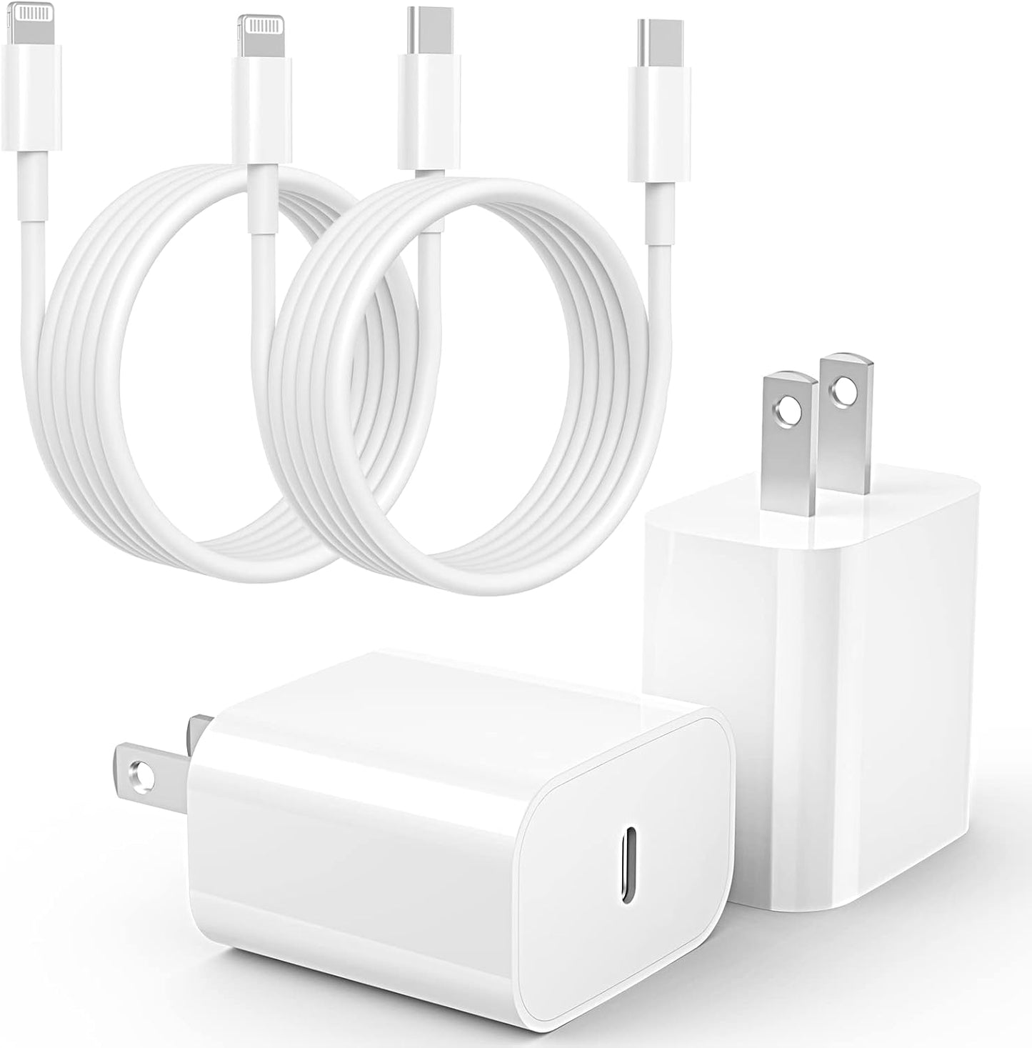 Ximytec 20W USB C Charger 2Pack - Lightning Fast Charging!