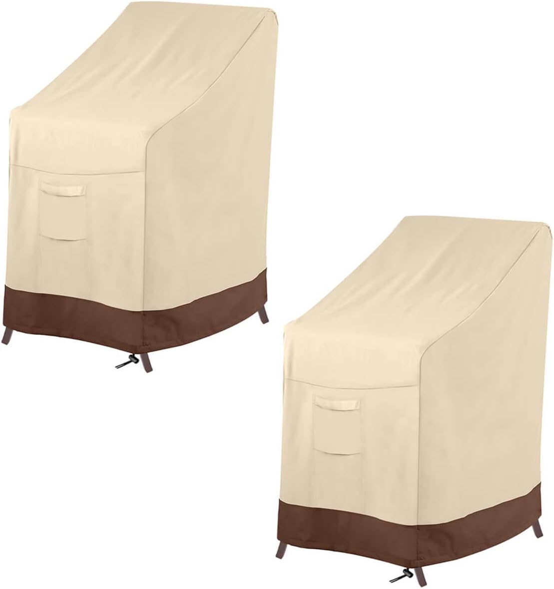 Vailge Stackable Patio Chair Cover - Waterproof & Heavy Duty