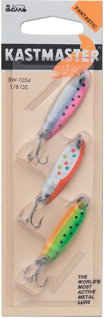Acme Tackle Deluxe Kastmaster 3Pk - Precision Casting 1/8 Oz