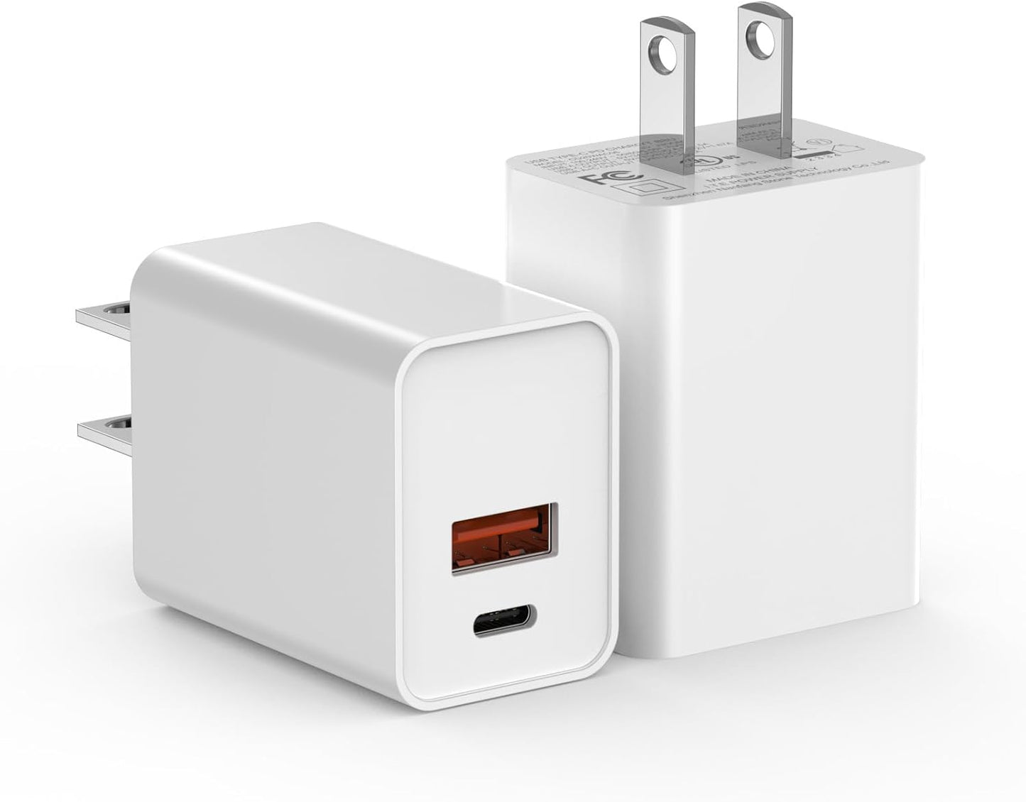 Fast Dual USB C Charger for Apple Devices