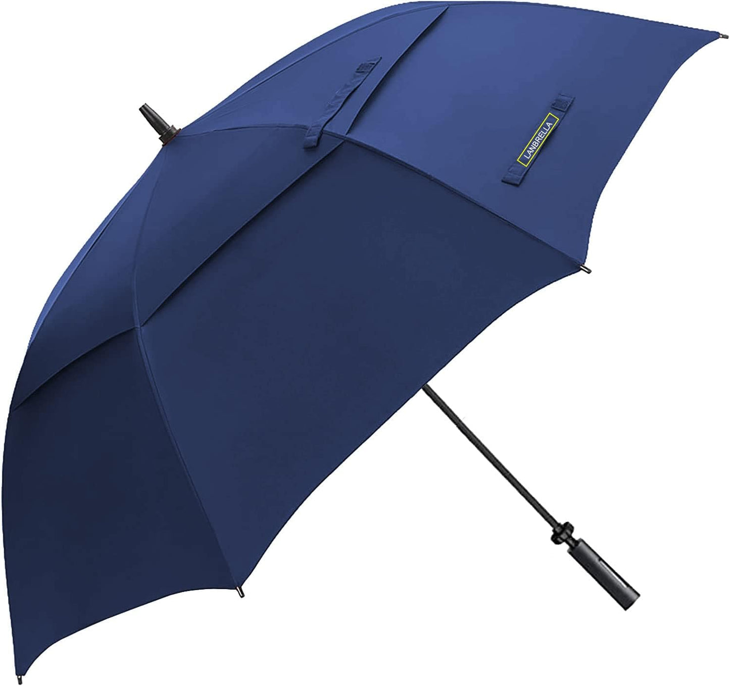 LANBRELLA Extra Large Golf Umbrella for Wind and Rain Protection