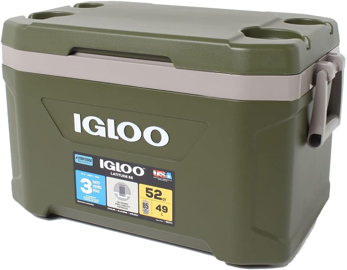 Igloo Sportsman Latitude 52 Cooler Box for Outdoor Adventures
