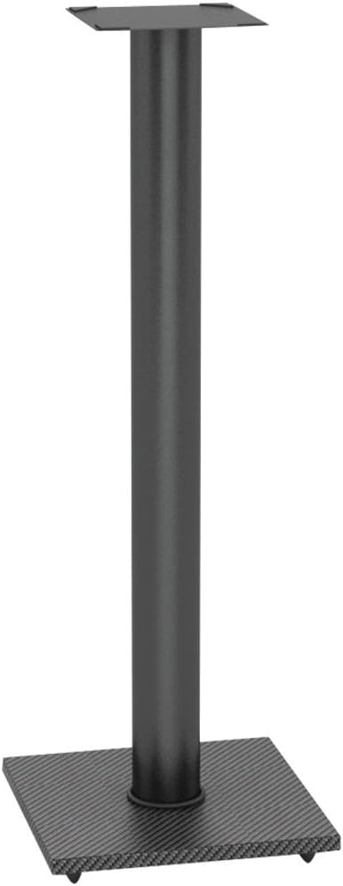 Atlantic Steel Speaker Stands - Built-in Wire Management, Supports 20 lbs Speakers - Black 2-Pack