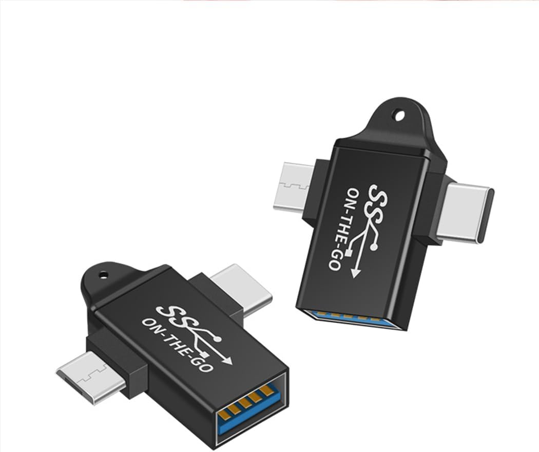 JORINDO 2-in-1 Type-C/Micro USB OTG Adapter