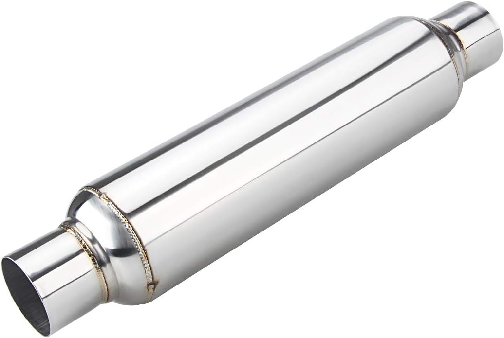 LCGP Universal Muffler 2.5 Inlet & Outlet for Deep Tone