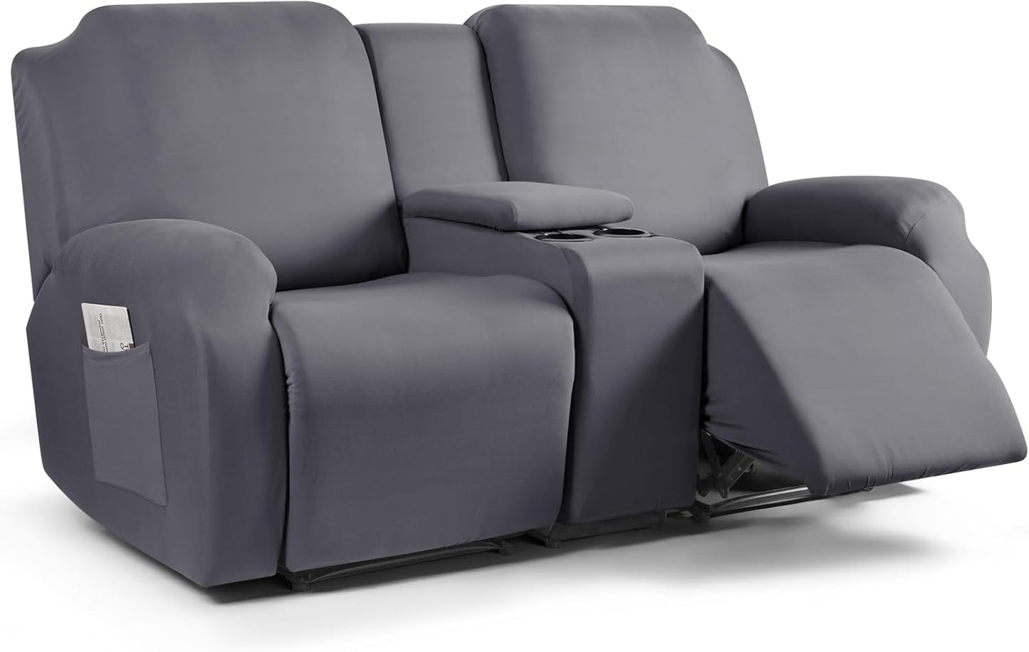 TAOCOCO Reclining Loveseat Cover with Console for Perfect Fit